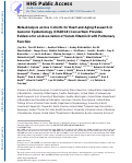 Cover page: Meta-analysis across Cohorts for Heart and Aging Research in Genomic Epidemiology (CHARGE) consortium provides evidence for an association of serum vitamin D with pulmonary function