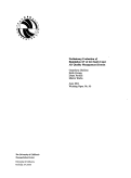 Cover page: Preliminary Evaluation of Regulation XV of the South Coast Air Quality Management District