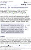 Cover page of Discovery of benzyl carbamate inhibitors of coronavirus Mpro enzymes from a legacy collection of cysteine protease inhibitors