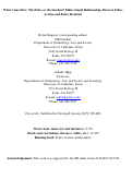 Cover page: What came first: the police or the incident? Bidirectional relationships between police actions and police incidents