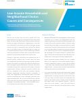 Cover page: Low-Income Households and Neighborhood Choice: Causes and Consequences