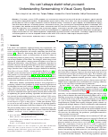 Cover page: You can't always sketch what you want: Understanding Sensemaking in Visual Query Systems