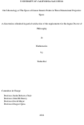 Cover page: On Cohomology of The Space of Linear Generic Points in Three Dimensional Projective Space