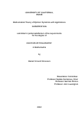 Cover page: Mathematical Theory of Opinion Dynamics with Applications