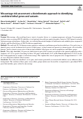 Cover page: Miscarriage risk assessment: a bioinformatic approach to identifying candidate lethal genes and variants