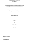 Cover page: The Mathematical Life and Death Sequence of the Universe: Generating Audiovisual Art From the Mandelbrot Set