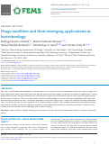 Cover page: Phage satellites and their emerging applications in biotechnology.