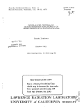 Cover page: GENERALIZED CRITERIA OF CHARACTERISTICS NONLINEARITY OF PHASE-SENSITIVE DETECTION SYSTEMS