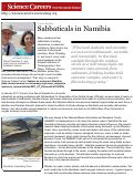 Cover page: In Person: A Sabbatical in Namibia