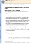 Cover page: Probing Muscle Ankyrin‐Repeat Protein (MARP) Structure and Function