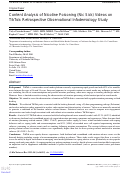 Cover page: Content Analysis of Nicotine Poisoning (Nic Sick) Videos on TikTok: Retrospective Observational Infodemiology Study