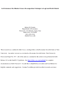 Cover page: An Extension of the Blinder-Oaxaca Decomposition Technique to Logit and Probit Models