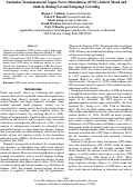 Cover page: Auricular Transcutaneous Vagus Nerve Stimulation (tVNS) Affects Mood and
Anxiety during Second Language Learning