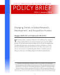 Cover page: Changing Trends in Global Research, Development, and Acquisition Process