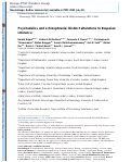 Cover page: Psychedelics and schizophrenia: Distinct alterations to Bayesian inference.