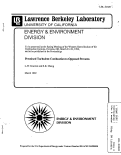 Cover page: Premixed Turbulent Combustion in Opposed Streams