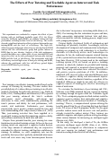 Cover page: The Effects of Peer Tutoring and Teachable Agent on Interest and Task Performance