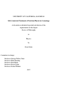 Cover page: Self-Consistent Treatment of Neutrino Physics in Cosmology