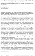 Cover page: Ceremony, Spirituality, and Ritual in Native American Performance: A Creative Notebook. By Hanay Geiogamah.