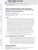 Cover page: Exercise-associated prevention of adult cardiovascular disease in children and adolescents: monocytes, molecular mechanisms, and a call for discovery.