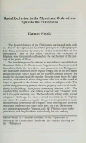 Cover page: Racial Exclusion in the Mendicant Orders from Spain to the Philippines
