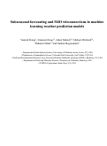 Cover page of Subseasonal Forecasting and MJO Teleconnections in Machine Learning Weather Prediction Models
