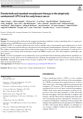 Cover page: Pexidartinib and standard neoadjuvant therapy in the adaptively randomized I-SPY2 trial for early breast cancer.