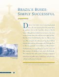 Cover page: Brazil's Buses: Simply Successful