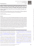 Cover page: Effects of High-Level Acylsugar-Producing Tomato Lines on the Development of Tomato Psyllids (Hemiptera: Triozidae)