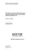 Cover page: Development Of System Safety Performance Measures In Support Of The Global Analysis And Information Network