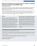 Cover page: Rationale and Design of the Genomic Research in Alpha-1 Antitrypsin Deficiency and Sarcoidosis (GRADS) Study. Sarcoidosis Protocol