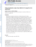 Cover page: Firing of Replication Origins Frees Dbf4-Cdc7 to Target Eco1 for Destruction