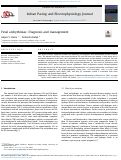 Cover page: Fetal arrhythmias: Diagnosis and management