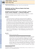 Cover page: Distribution and size of mucous glands in the ferret tracheobronchial tree