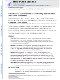 Cover page: Subcutaneous and visceral fat assessment by DXA and MRI in older adults and children