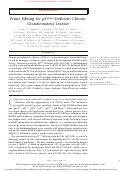 Cover page of Prime Editing for p47phox-Deficient Chronic Granulomatous Disease