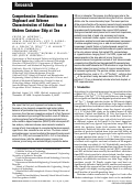 Cover page of Comprehensive Simultaneous Shipboard and Airborne Characterization of Exhaust from a Modern Container Ship at Sea