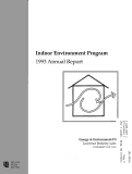 Cover page: Indoor Environment Program - 1993 Annual Report