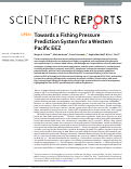 Cover page: Towards a Fishing Pressure Prediction System for a Western Pacific EEZ.