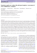 Cover page: Periodicity significance testing with null-signal templates: reassessment of PTF’s SMBH binary candidates