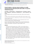 Cover page: Genetic deletion or pharmacological inhibition of soluble epoxide hydrolase attenuated particulate matter 2.5 exposure mediated lung injury