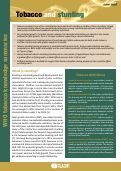 Cover page of Tobacco and stunting
