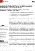 Cover page: Generational Factors Associated with SARS-CoV-2 Vaccine Completion for Americans of Mexican Decent Living along the United States–Mexico Border Region