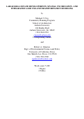 Cover page: LARGE REAL ESTATE DEVELOPMENTS, SPATIAL UNCERTAINTY, AND INTEGRATED LAND USE AND TRANSPORTATION MODELING