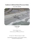 Cover page: Southern California Beach Processes Study - Torrey Pines Beach Nourishment Study 1st Quarterly Report to California Resources Agency and California Department of Boating and Waterways