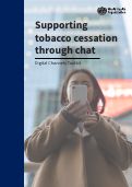 Cover page of Supporting tobacco cessation through chat :Digital Channels Toolkit
