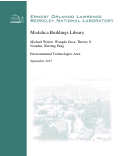 Cover page: Modelica Buildings Library: