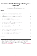 Cover page: Population health thinking with Bayesian networks