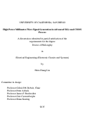 Cover page: High Power Millimeter-Wave Signal Generation in Advanced SiGe and CMOS Process