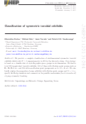 Cover page: Classification of symmetric toroidal orbifolds